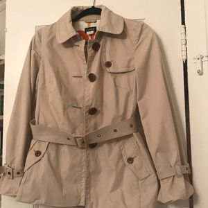 J. Crew  Short Trench Coat